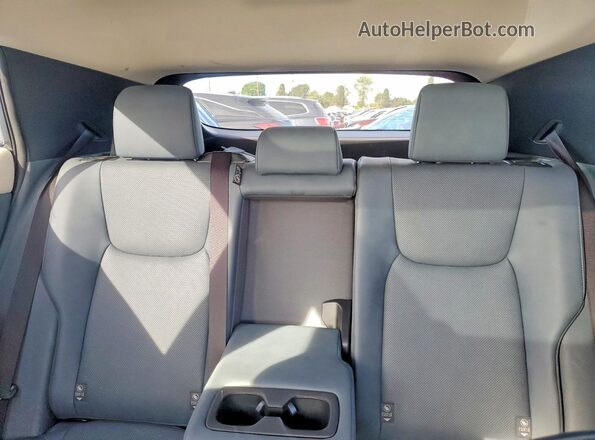 JTJAAAAB9PA021227 2023 LEXUS RZ Silver Vista interior trasera