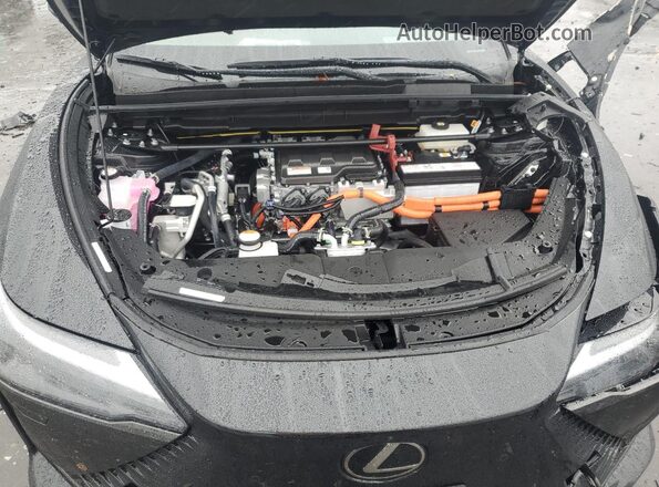 JTJAAAAB9SA030907 2025 LEXUS RZ Black Widok wnętrza z tyłu