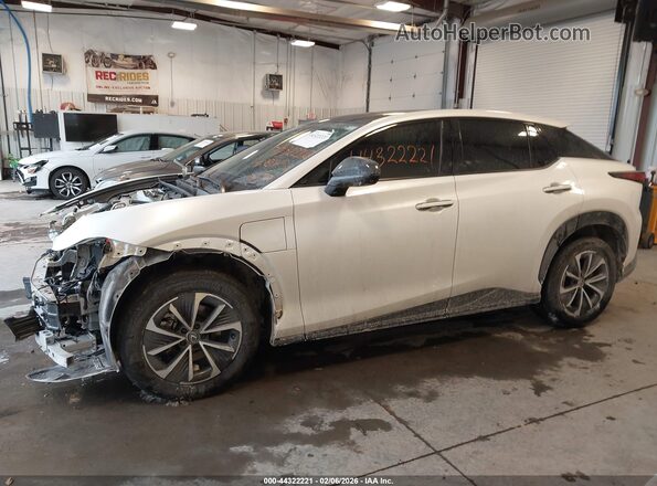 JTJAAAABXPA020829 2023 LEXUS RZ 450E White Widok wnętrza 360 stopni