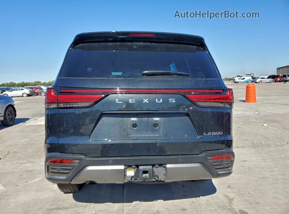 JTJAB7CX9R4057218 2024 LEXUS LX Черный Вид сзади