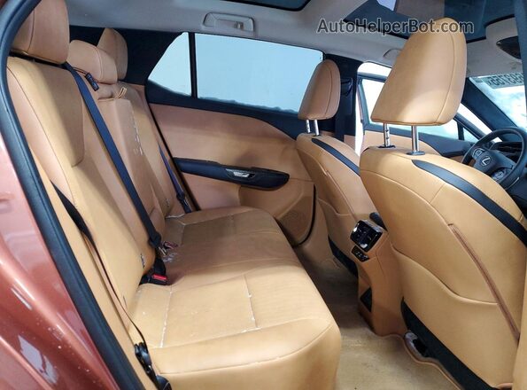 JTJABABB0SA010735 2025 LEXUS RZ Tan Vista interior trasera