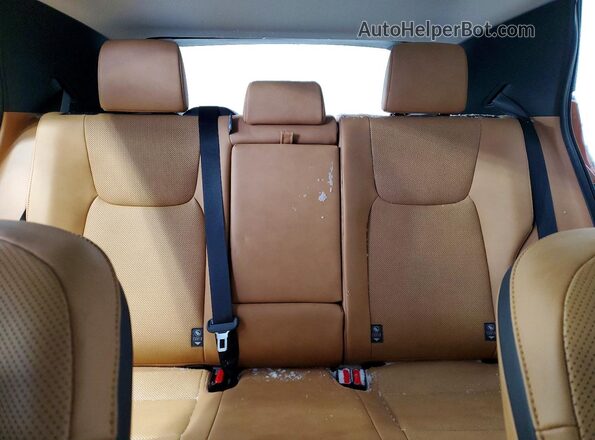 JTJABABB0SA010735 2025 LEXUS RZ Tan Vista de los asientos traseros