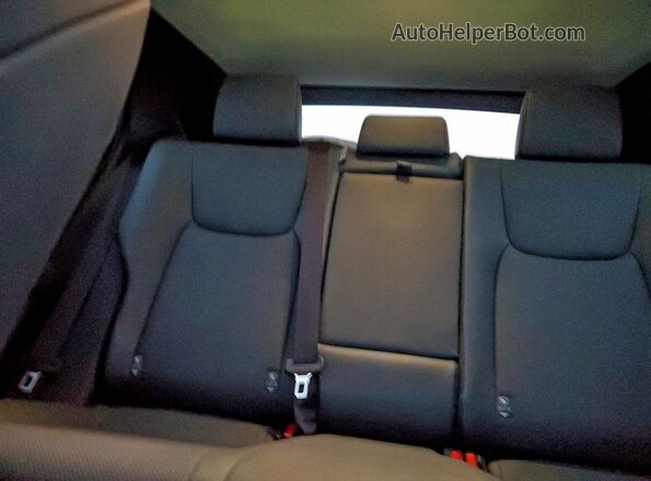 JTJABABB1SA009030 2025 LEXUS RZ Black Vista de los asientos traseros
