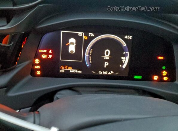 JTJABABB1SA009030 2025 LEXUS RZ Black Vista del cuadro de instrumentos