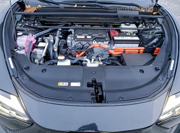 JTJABABB1SA009030 2025 LEXUS RZ Black Vista del compartimento del motor