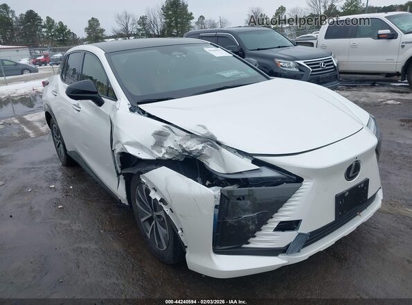 JTJABABB6SA011355 2025 LEXUS RZ 300E White წინა ხედი