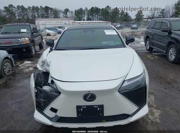 JTJABABB6SA011355 2025 LEXUS RZ 300E White ხელსაწყოთა პანელის ხედი