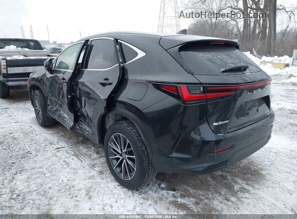 JTJADCEZ4N5000222 2022 LEXUS NX 250 Black Trasero izquierdo