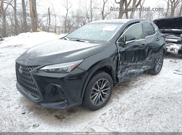 JTJADCEZ4N5000222 2022 LEXUS NX 250 Black Vista tres cuartos delantera izquierda