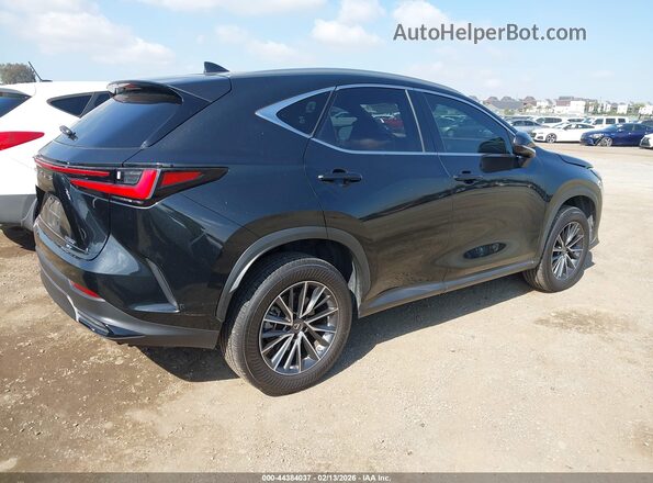 JTJAGCEZ0N2003255 2022 LEXUS NX 350 Black Հետևի աջ
