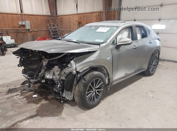 JTJAKCEZ2S5028053 2025 LEXUS NX 350H Серый Передняя левая четверть