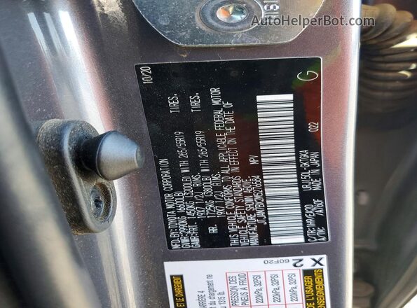 JTJAM7BX2M5276584 2021 LEXUS GX Gray 