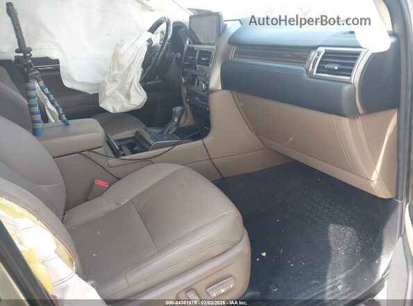 JTJAM7BX2N5315823 2022 LEXUS GX 460 Silver Widok wnętrza z przodu