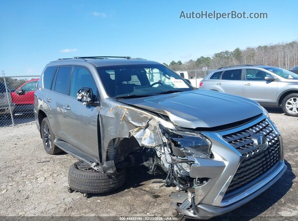 JTJAM7BX3P5379095 2023 LEXUS GX 460 Gray Vista frontal