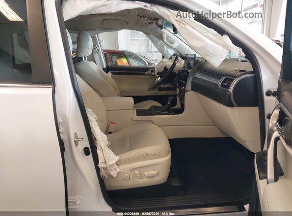 JTJAM7BX4N5314012 2022 LEXUS GX 460 White Vista interior delantera