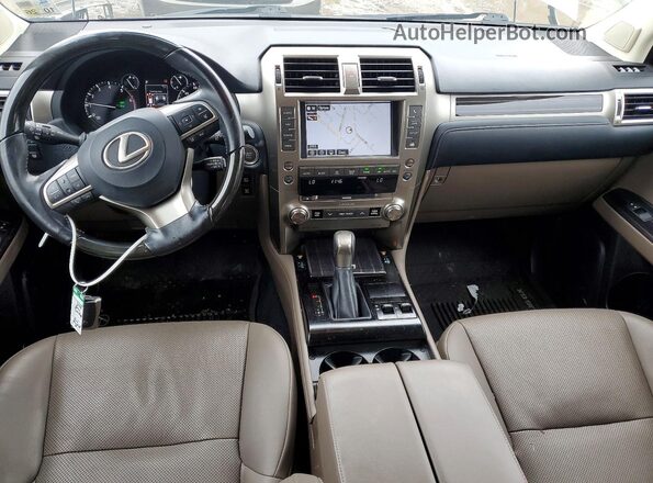 JTJAM7BX6L5259172 2020 LEXUS GX Желто-коричневый Вид панели приборов