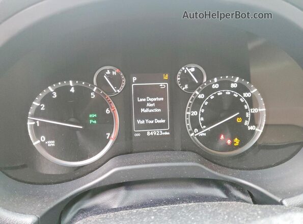 JTJAM7BX6L5259172 2020 LEXUS GX Желто-коричневый Вид щитка приборов