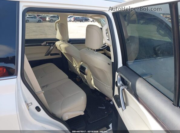 JTJAM7BX8N5307788 2022 LEXUS GX 460 White VIN კოდის სტიკერის ხედი