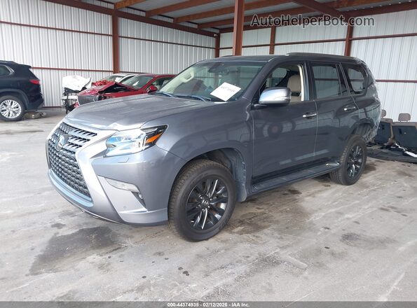 JTJAM7BX8P5356265 2023 LEXUS GX 460 Gray Առջևի ձախ երեք քառորդ տեսարան