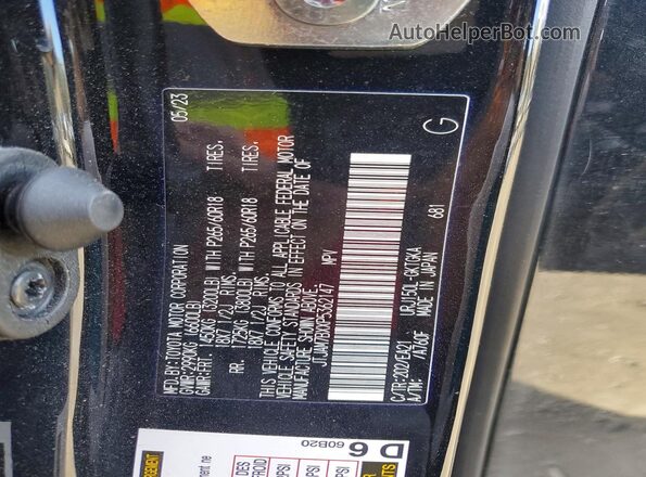 JTJAM7BXXP5362147 2023 LEXUS GX Черный 