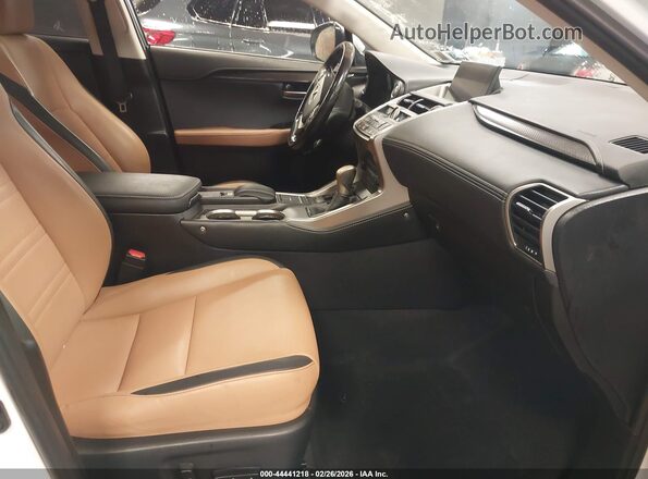 JTJBARBZ1H2113975 2017 LEXUS NX 200T White Вид салону спереду