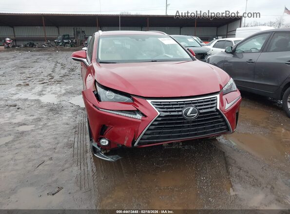 JTJBARBZ1J2173938 2018 LEXUS NX 300 Maroon Vista frontal