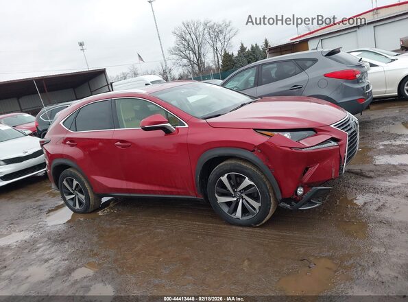JTJBARBZ1J2173938 2018 LEXUS NX 300 Maroon Vista interior trasera