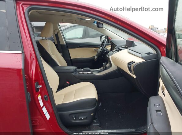 JTJBARBZ1J2173938 2018 LEXUS NX 300 Maroon Vista interior delantera
