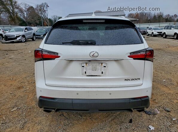 JTJBARBZ2G2068575 2016 LEXUS NX White Вид ззаду