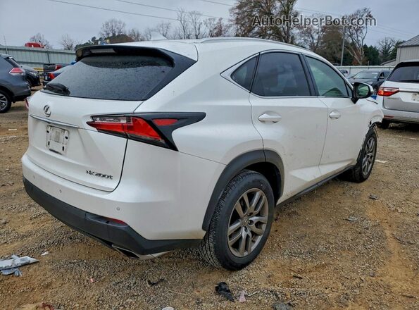 JTJBARBZ2G2068575 2016 LEXUS NX White Задня права чверть