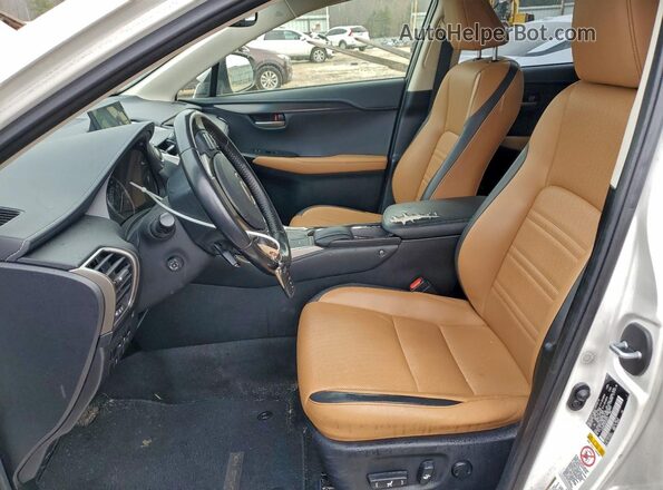JTJBARBZ2G2068575 2016 LEXUS NX White Вид салону спереду