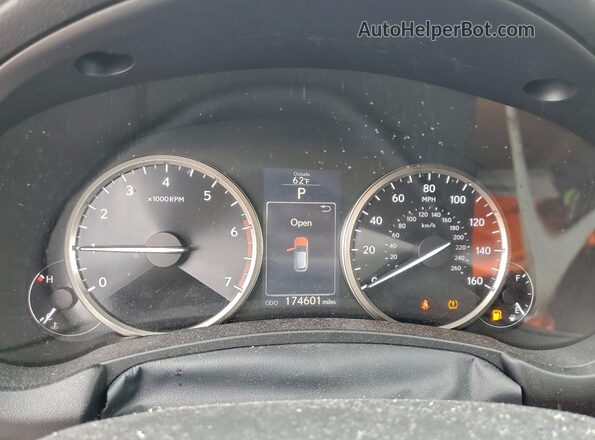 JTJBARBZ2G2068575 2016 LEXUS NX White Вид щитка приладів