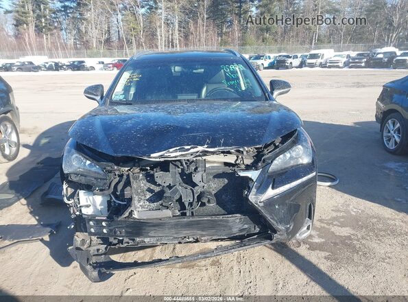 JTJBARBZ4G2047596 2016 LEXUS NX 200T Black Вид спереду
