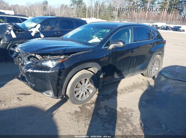 JTJBARBZ4G2047596 2016 LEXUS NX 200T Black Передня ліва чверть