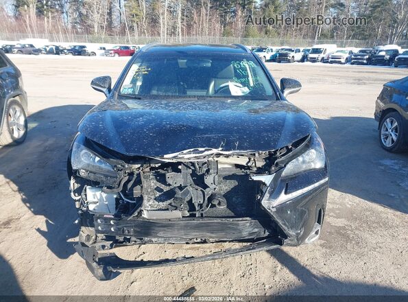 JTJBARBZ4G2047596 2016 LEXUS NX 200T Black Вид задньої частини салону