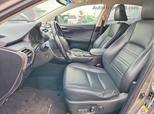 JTJBARBZ4G2083868 2016 LEXUS NX Silver Vista interior delantera
