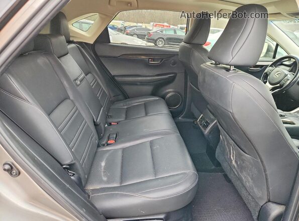 JTJBARBZ4G2083868 2016 LEXUS NX Silver Vista interior trasera