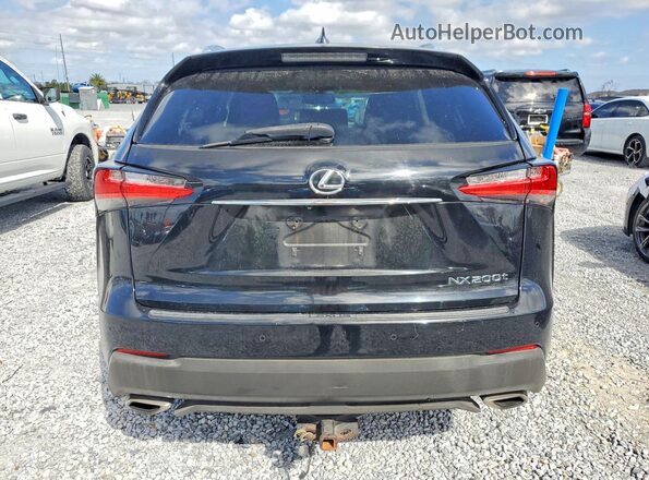 JTJBARBZ5G2059711 2016 LEXUS NX Черный Вид сзади