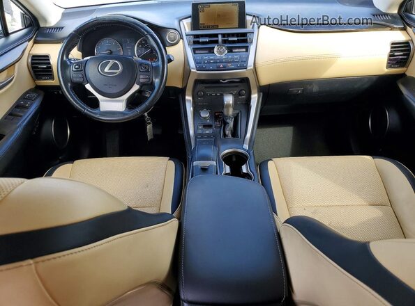 JTJBARBZ5G2059711 2016 LEXUS NX Черный Вид панели приборов