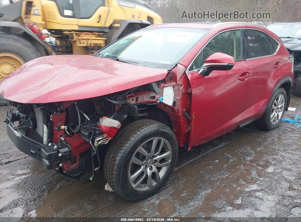 JTJBARBZ5G2091509 2016 LEXUS NX 200T Red Front left