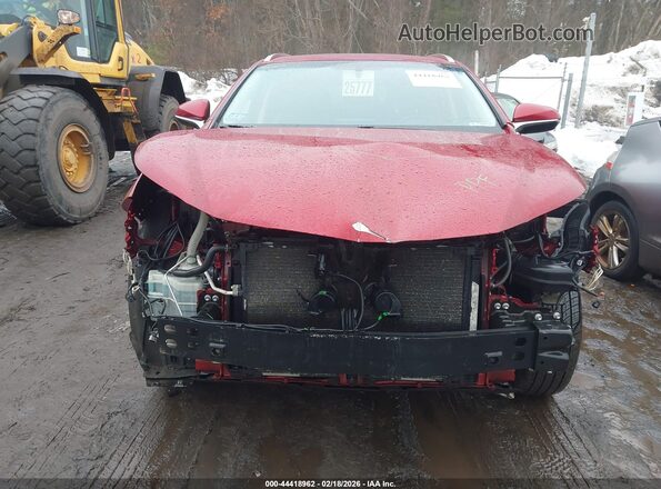 JTJBARBZ5G2091509 2016 LEXUS NX 200T Red Rear interior view