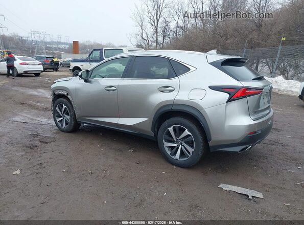 JTJBARBZ5K2198908 2019 LEXUS NX 300 Silver Trasero izquierdo