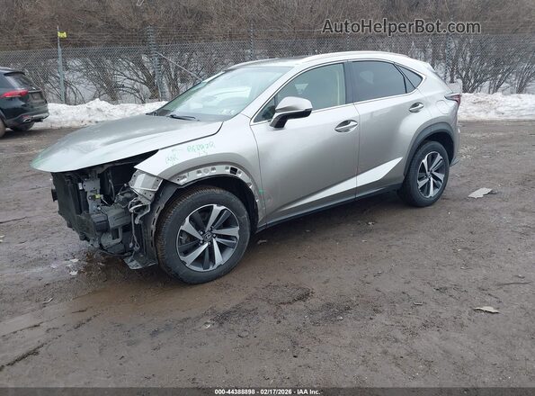 JTJBARBZ5K2198908 2019 LEXUS NX 300 Silver Vista tres cuartos delantera izquierda