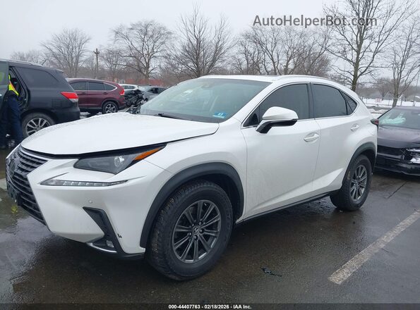 JTJBARBZ6J2161641 2018 LEXUS NX 300 White წინა მარცხენა ხედი სამი მეოთხედიდან
