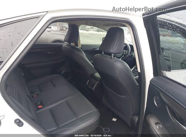 JTJBARBZ6J2161641 2018 LEXUS NX 300 White VIN კოდის სტიკერის ხედი