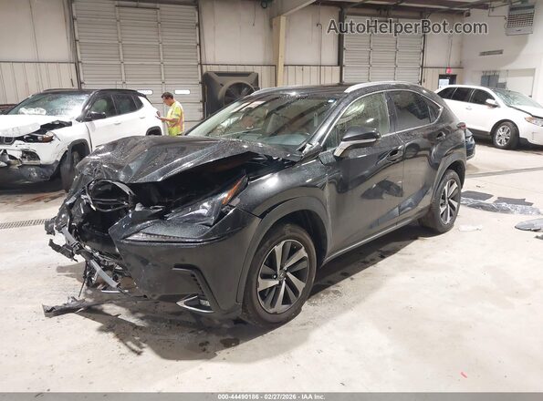 JTJBARBZ8J2158109 2018 LEXUS NX 300 Black Front left