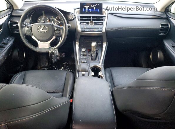 JTJBARBZ9G2066175 2016 LEXUS NX Silver Вид панелі приладів