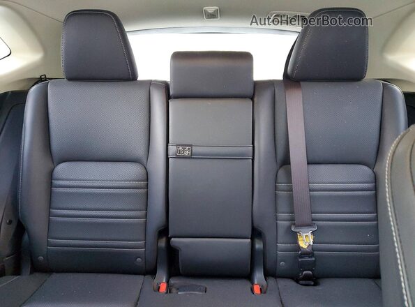 JTJBARBZ9G2066175 2016 LEXUS NX Silver Вид задніх сидінь