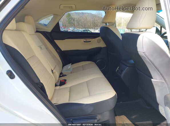 JTJBJRBZ3J2094500 2018 LEXUS NX 300H White Widok naklejki z numerem VIN