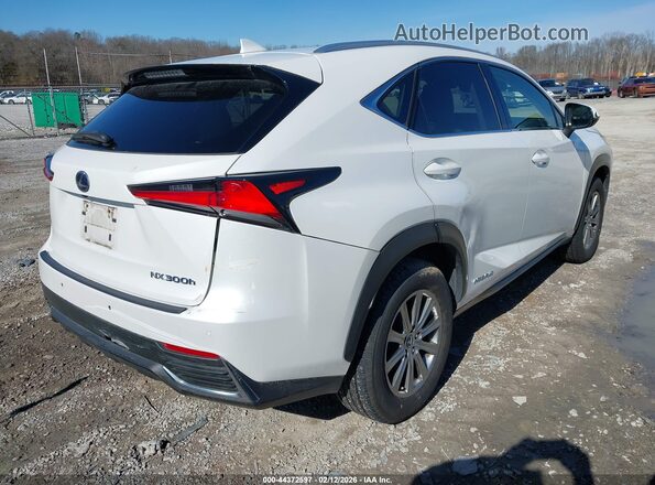 JTJBJRBZ3J2094500 2018 LEXUS NX 300H White Tył prawy